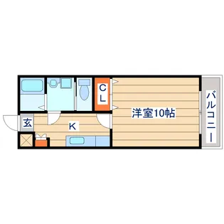 NTアヴェニュー【1階】の間取り