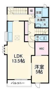 ガーデンヒルズ上II【2階】の間取り
