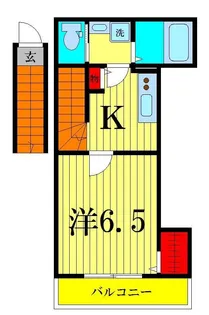 グランシャレー亀有I【2階】の間取り