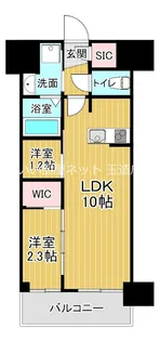 セレニテ本町東リアン【5階】の間取り