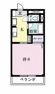 ラシックK【1階】の間取り