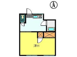 ブロッサムB【2階】の間取り