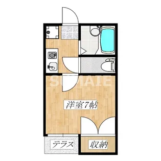 イーストワン与野本町【1階】の間取り