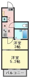 LVINA新小岩【1階】の間取り