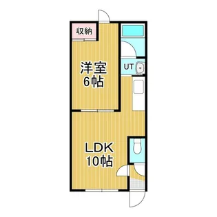 コーポ翼【2階】の間取り