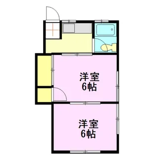 ふじハイツ【2階】の間取り