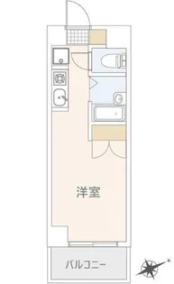 パークサイド石坂【1階】の間取り