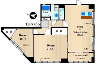 KATOビル【3階】の間取り