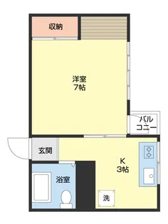 ピュア大町【2階】の間取り