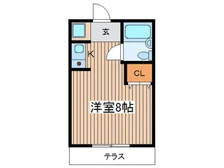 ロオジェ湘南平塚【1階】の間取り