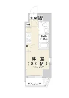 エアフレックス羽田【11階】の間取り