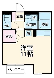 ブルースカイT【1階】の間取り