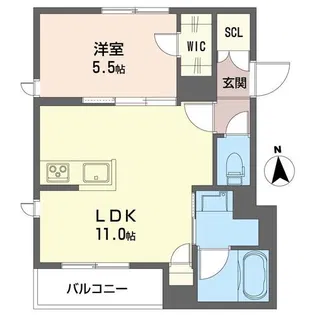 ジュイエ26【2階】の間取り