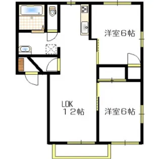 フェニックスA【2階】の間取り