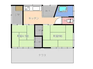 栃木県宇都宮市陽南2【一戸建】の間取り