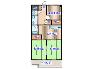 芳賀興産ビル【4階】の間取り
