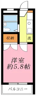 エース二俣川【2階】の間取り