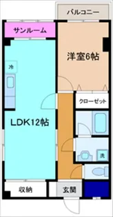 アネスパ【3階】の間取り