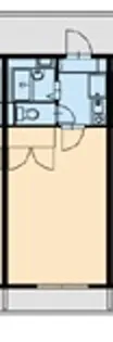 レオパレス追分【2階】の間取り