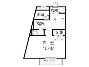 グリーンCF【2階】の間取り