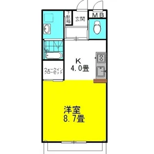 シティコートII【3階】の間取り