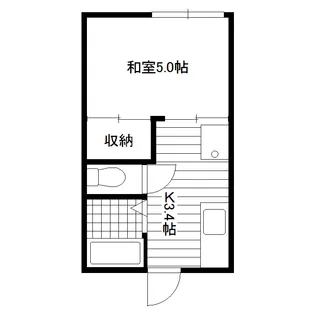 ピュアハイツK【2階】の間取り