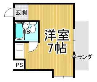 丸橋ハイム【3階】の間取り