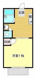 セジュールK【2階】の間取り