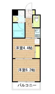 マスダビル【2階】の間取り