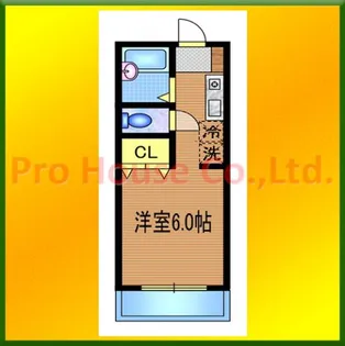 メゾン・ヴェルテ【2階】の間取り