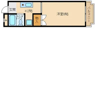 La・Vita梅町【2階】の間取り