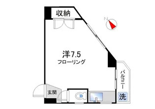 大庭ビル【2階】の間取り