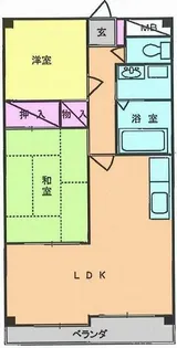 神奈川県横浜市栄区小山台1【マンション】の間取り