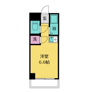 Vita六番町【8階】の間取り