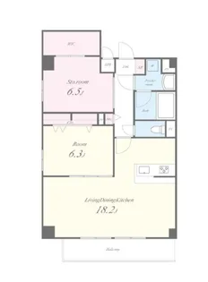 MARKS SAKURA【5階】の間取り