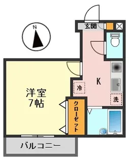 ネーヴェフェリーチェ【1階】の間取り