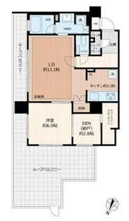 イニシアイオ目黒学芸大II【5階】の間取り