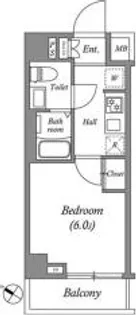 1Kの間取り画像