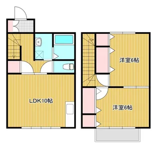 静岡県浜松市中央区大平台3【一戸建】の間取り