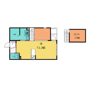 Infina一宮【4階】の間取り