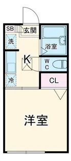 エクセル安食L【1階】の間取り