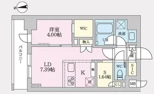 東京都文京区水道1【マンション】の間取り