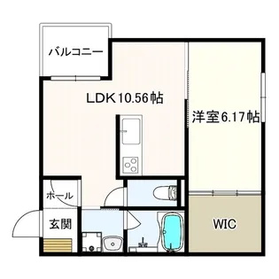 ヴェルメゾン吹田寿町【1階】の間取り
