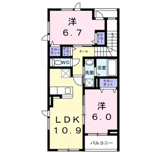 T&K【3階】の間取り