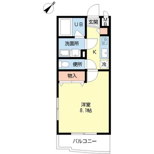 グランソレイユ【1階】の間取り