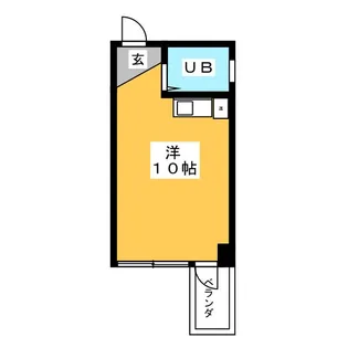 フロムイースト【3階】の間取り