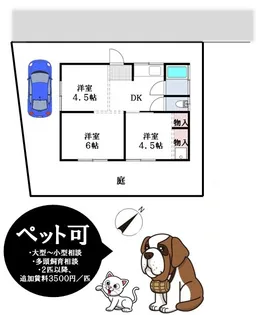 埼玉県入間市小谷田3【一戸建】の間取り