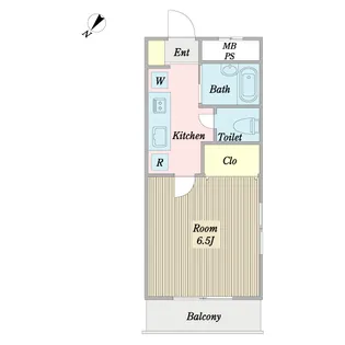 アクア・ヴォーチェ【2階】の間取り
