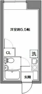 1Rの間取り画像