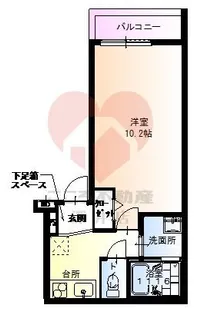 フジパレス百舌鳥赤畑町III番館【2階】の間取り